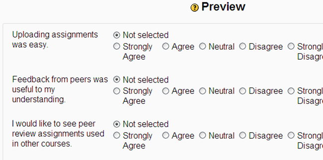 Feedback module